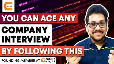 Work on you so you can ace .